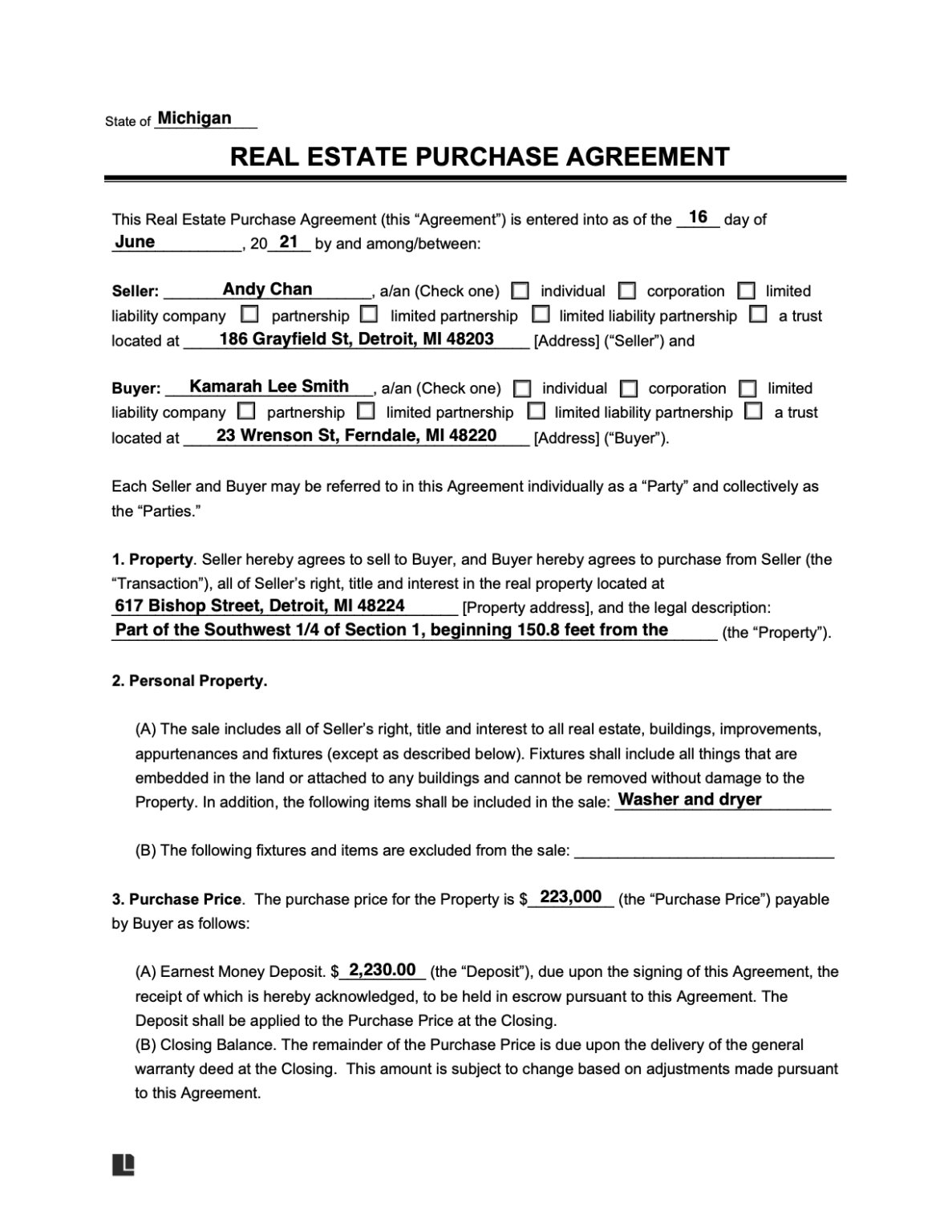 What does buy on contract mean in real estate