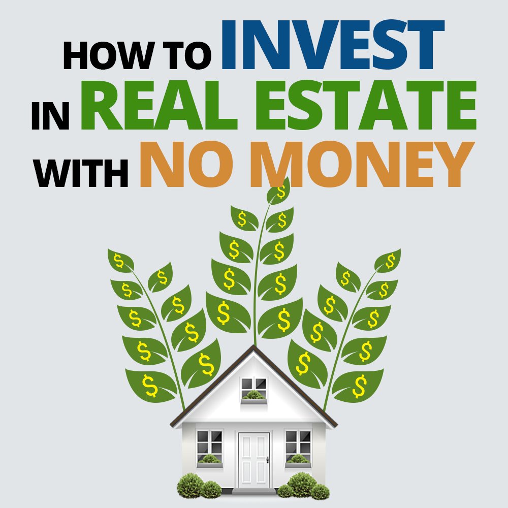How to invest in real estate when i dont have money